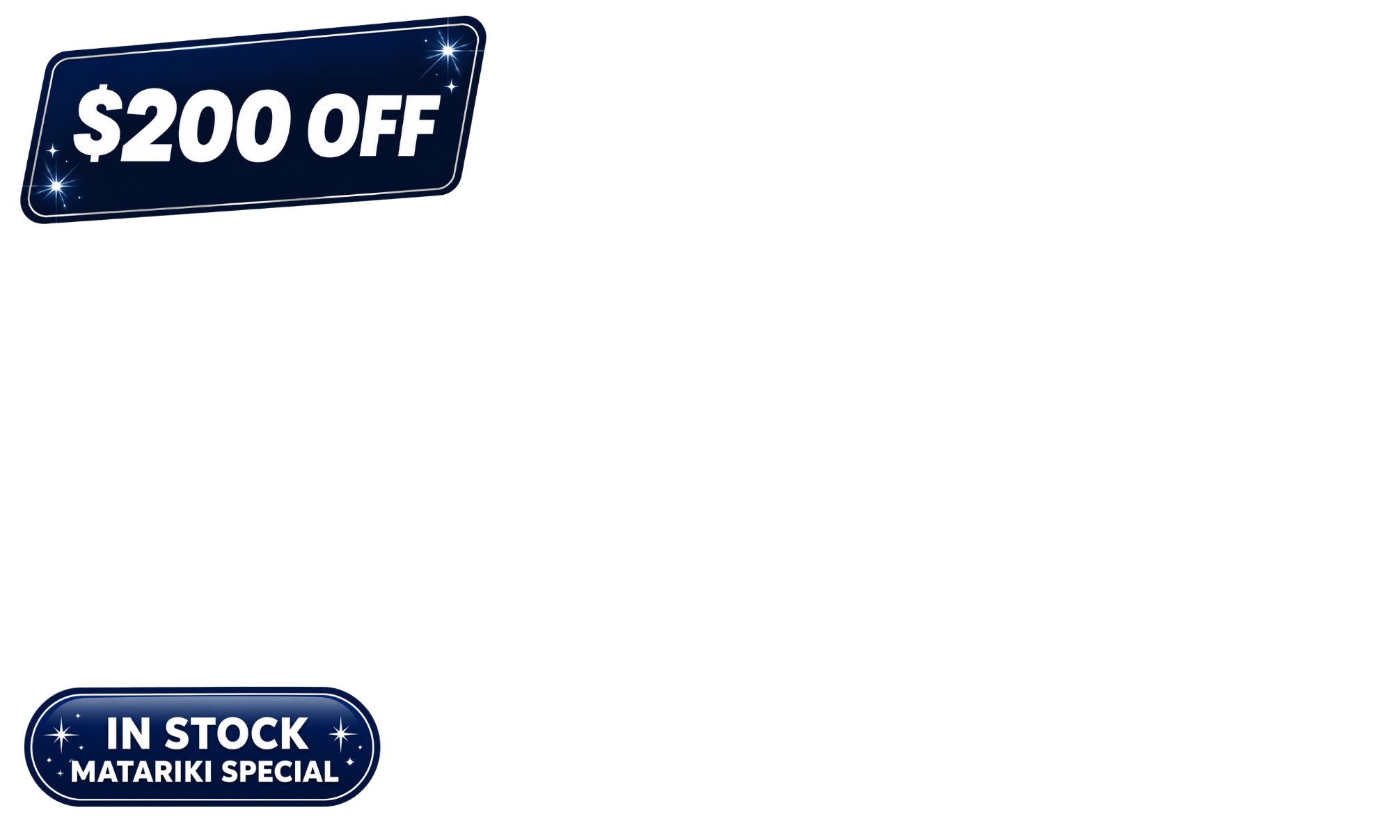 <b>Matariki Special: </b><strong>$200 Off Nightstands. </strong>A small piece that makes a big difference.Because a mattress on the floor and a water glass on a book can only go on for so long. In stock now. While stocks last. 