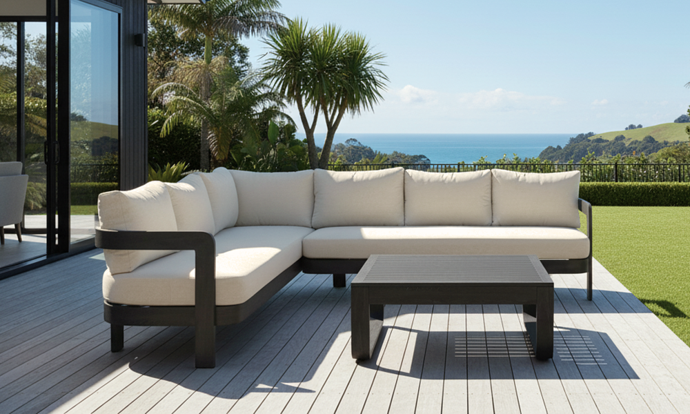 Dalton Corner Aluminium Sofa Set #2