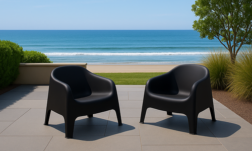 Casco Tub Chair - Black #338