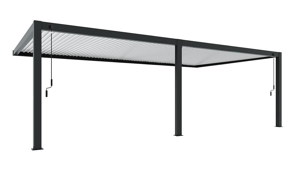 Luxe Louvres 8 x 4m Wall Mounted - 3 Variations (FS) #115