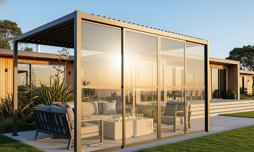 Elements 4m Framed Glass Sliding Doors #5