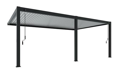 Luxe Louvres 6 x 4m Wall Mounted - 2 Variations #127