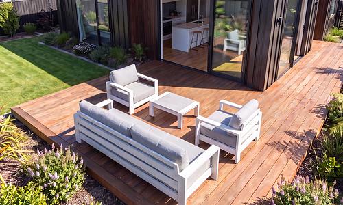 Gio 5-Seater Sofa Set - White #118