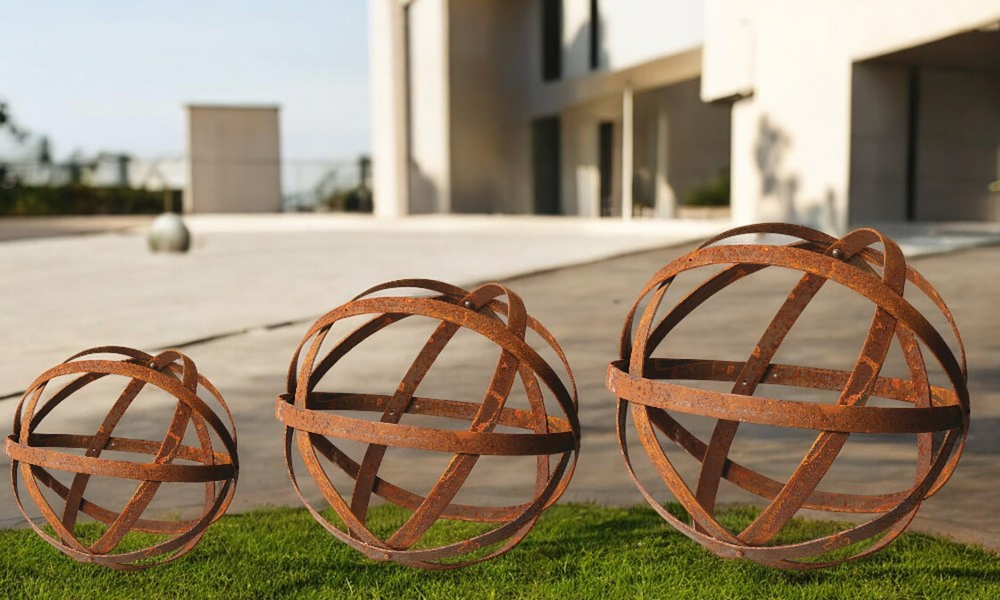 Stella Orbit Sculpture - Set Of 3 #37