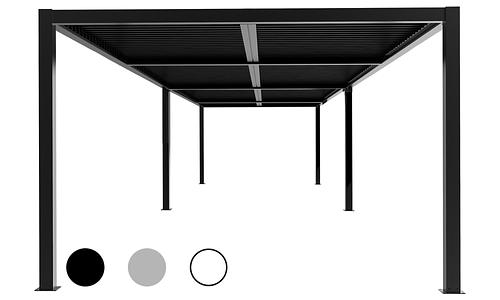 Aluminium Pergola 7.7m x 3.9m - Three Colours #755