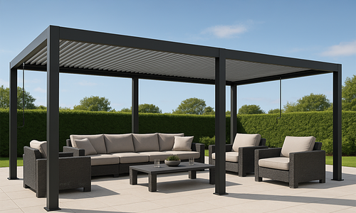 Luxe Louvres 6 x 3m Freestanding - 9 Variations #92