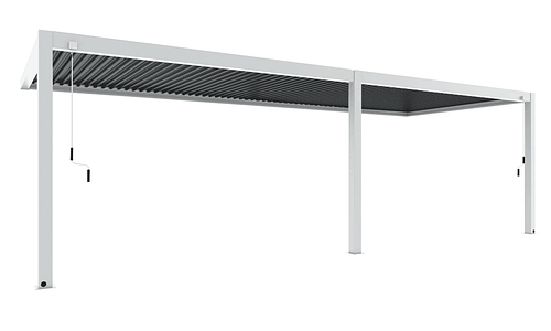 Luxe Louvres 8 x 3m Wall Mounted - 2 Variations #151