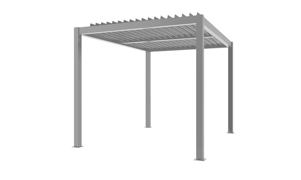 Aluminium Pergola 2.5m x 2.5m - Grey Only #313