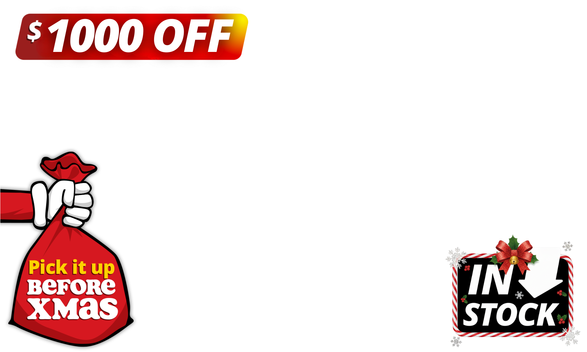 If it’s not under the tree yet… don’t panic. We’ve got it <strong>IN STOCK NOW</strong> and ready for <strong>Christmas pick-up</strong>. Because last-minute legends deserve wins too 🎄😉