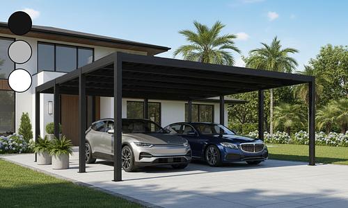 ParkPro Elite Plus Carport 6.05m x 6m #9