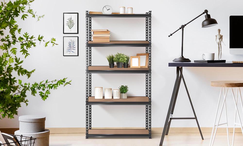Single 5 Tier Garage Shelving Unit #134