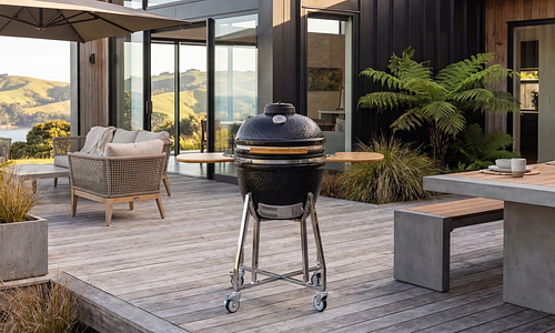 18 inch Kamado BBQ Smoker - Black #193