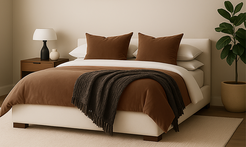 Ravello Bed with Drawers - Low Headboard #83