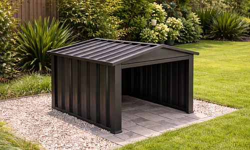 Weather-All Mini Mower Storage Shed #97