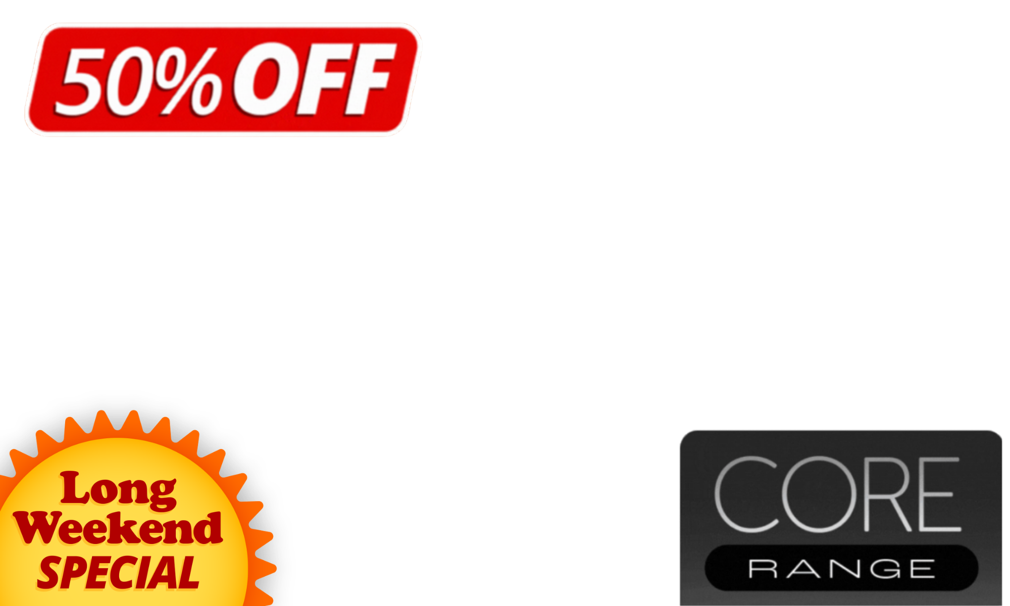 <span><b>UP TO 50% OFF… ON THE BITS THAT MAKE IT BETTER?</b><span> </span></span><span>Yeah. We did that. </span><span>Core & Luxe Pergola Accessories now<b> </b></span><span><b>30–50% OFF.</b></span><span> </span><span>Screens, panels, add-ons… all of it. </span><span><b>Finish your setup for less.</b></span>