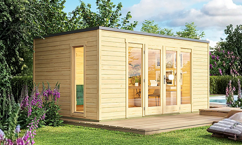 Palla Cabins - 450 x 300cm - Natural #264