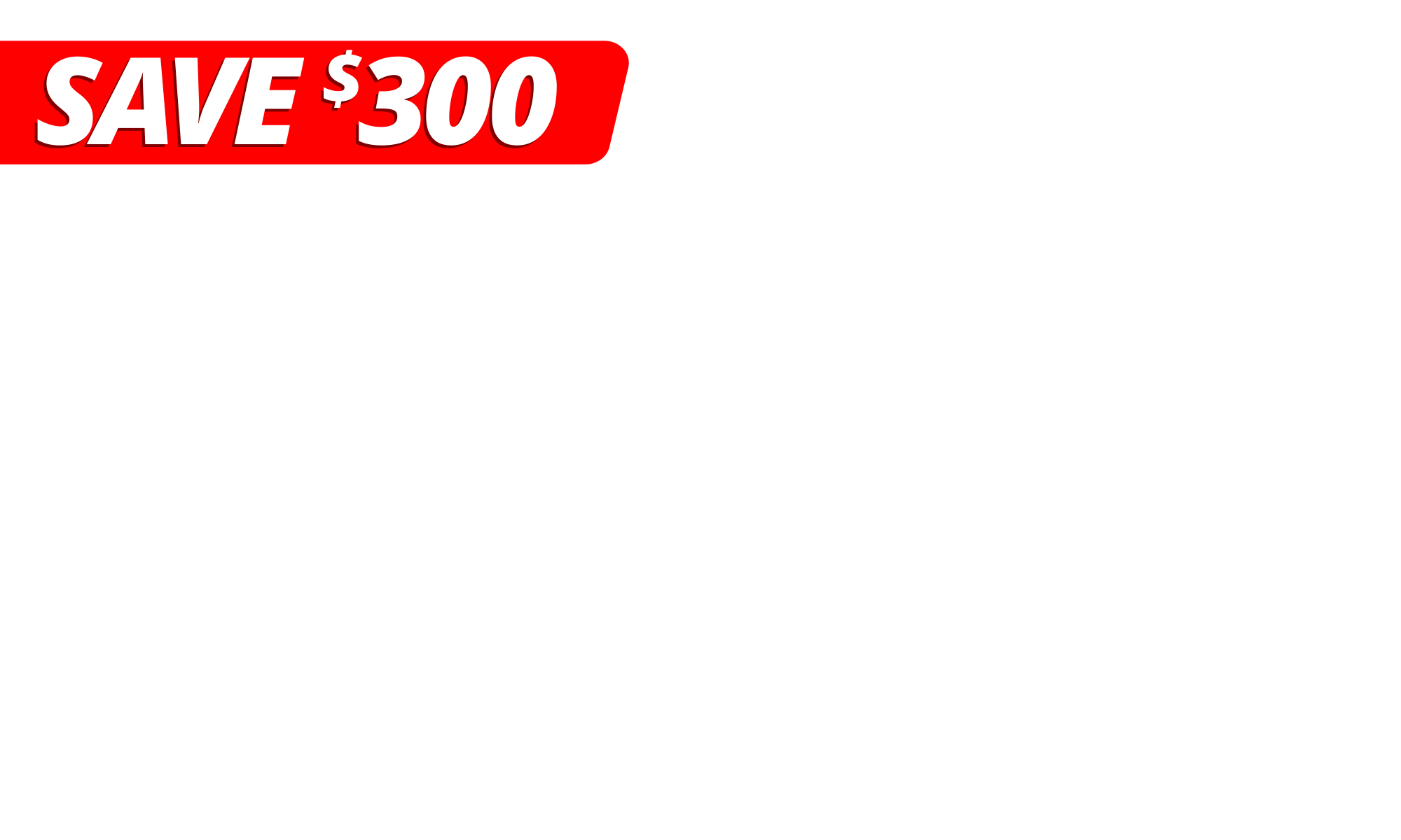 <span>Protect your investment for less.<b> </b></span><span><b>Get $300 off Elements Carports and cover it properly. </b></span><span>Strong, sharp, and looks as good as it performs. Limited Time Only T's &C's Apply. </span>