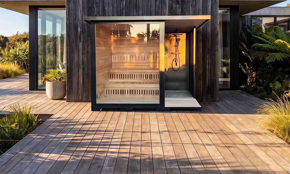 Haven Outdoor Sauna & Shower Suite #1